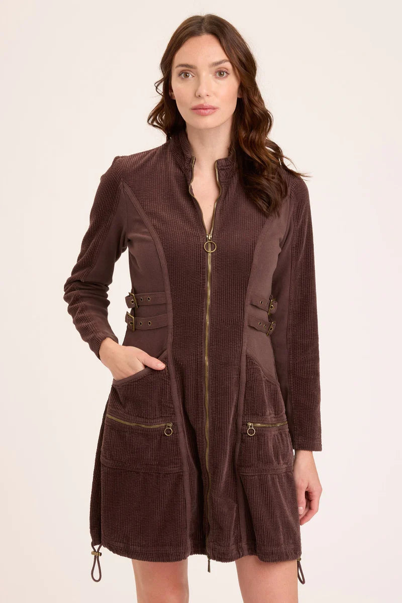 Uzma Jacket Dress - Belge by XCVI — alternate view