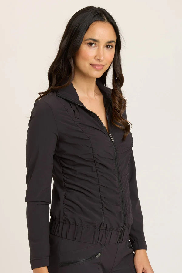Momentum Jacket - Black by XCVI — alternate view