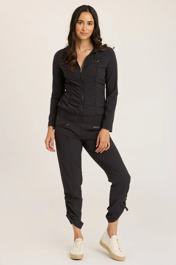 Momentum Jacket - Black by XCVI — view 4