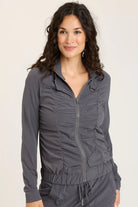 Momentum Jacket - Charcoal by XCVI | 25 South Boutiques