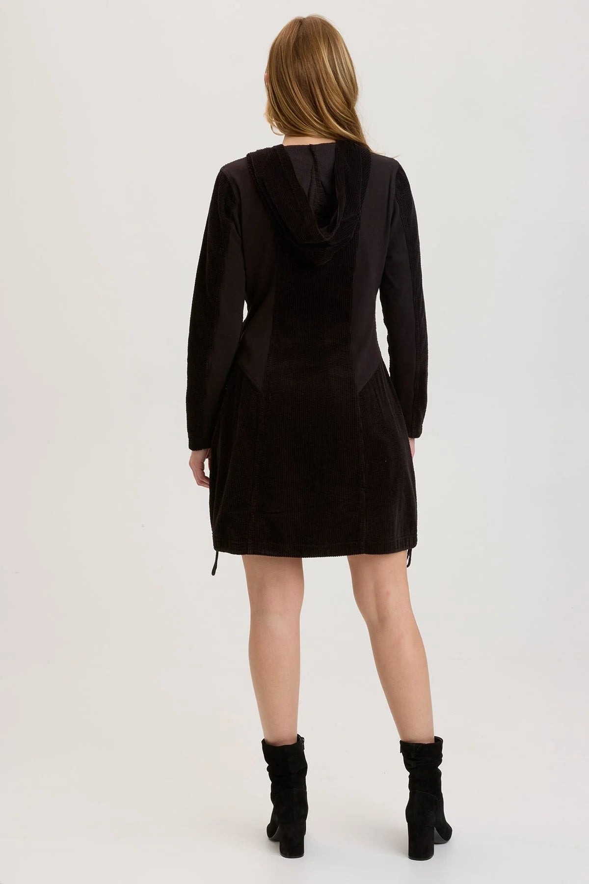 Naja Jacket Dress - Black by XCVI — view 3