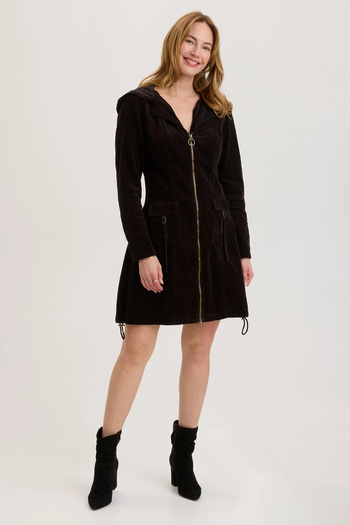 Naja Jacket Dress - Black by XCVI | 25 South Boutiques