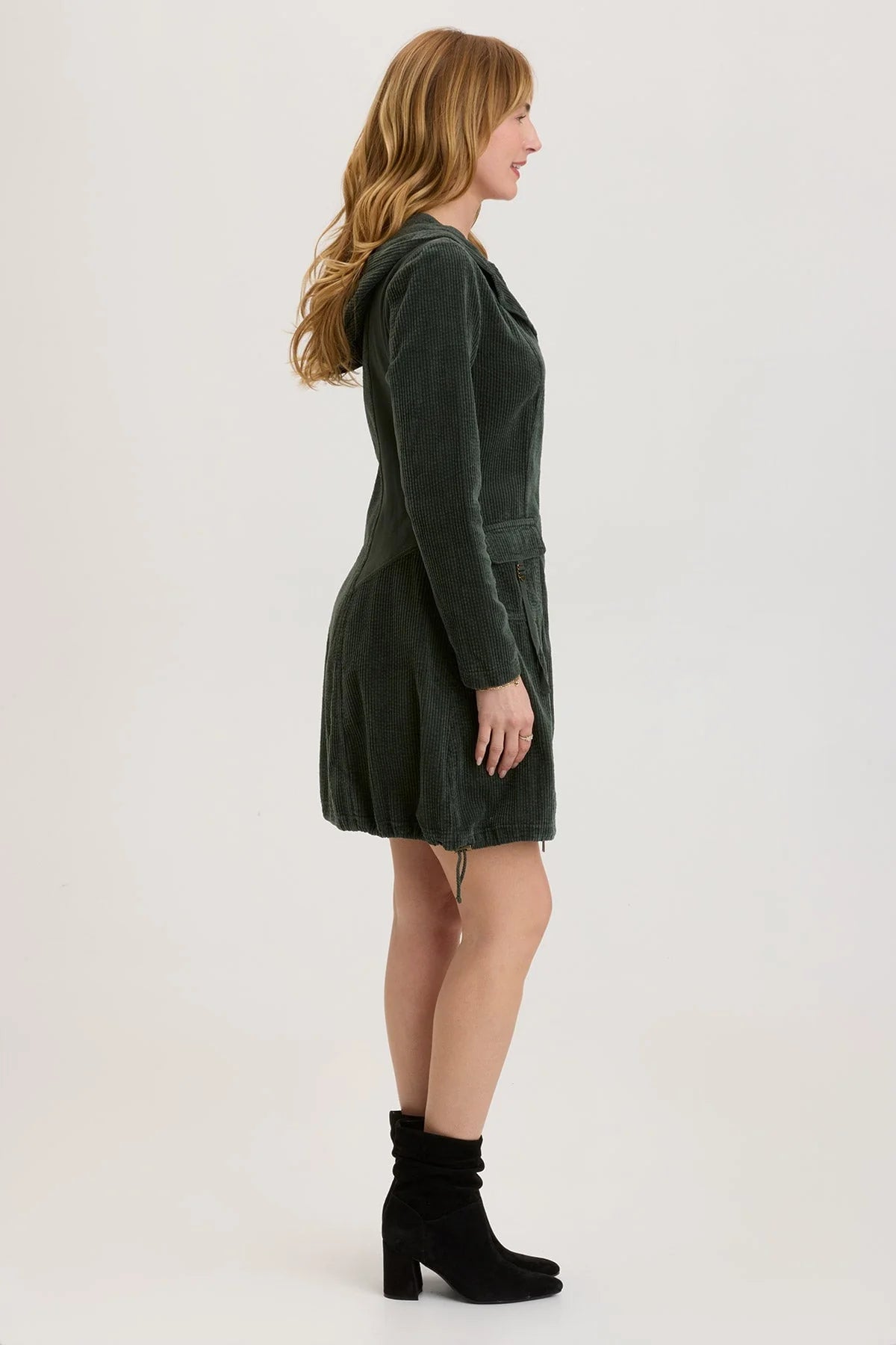Naja Jacket Dress - Heritage Park Pigment by XCVI — view 3