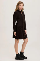Uzma Jacket Dress - Black by XCVI — alternate view