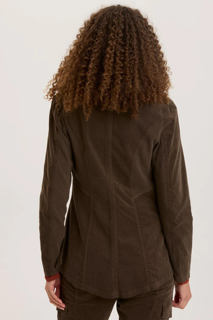 Westbrook Blazer - Boxwood Pigment by XCVI — view 3