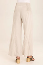 Kaj Wide Leg - Ripple Pigment by XCVI — view 3