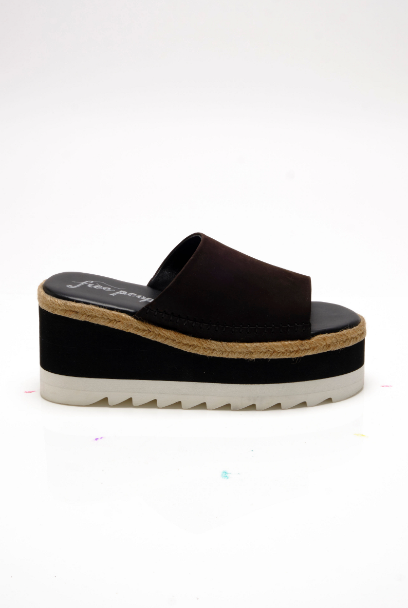 Santorini Espradrille Sandals - Black by Free People | 25 South Boutiques