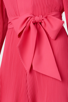 Liv Pleated Dress - Milly Pink — alternate view