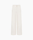 Alek Wide Jeans - Ecru by Cambio — view 3