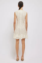 Drake Mini Dress - Ivory by Jonathan Simkhai — view 4