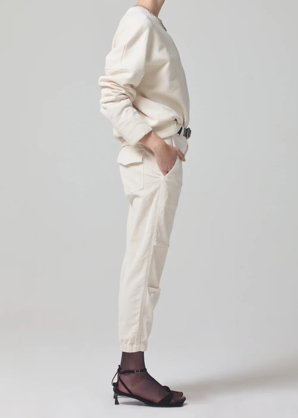Agni Utility Trouser Corduroy - Canvas by Citizens of Humanity — view 5