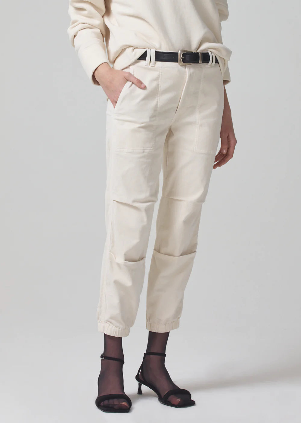 Agni Utility Trouser Corduroy - Canvas by Citizens of Humanity — view 4