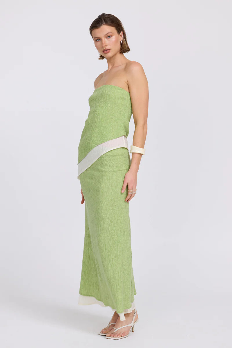 Aperitivo Skirt - Pistachio Cream by Sovere — view 3