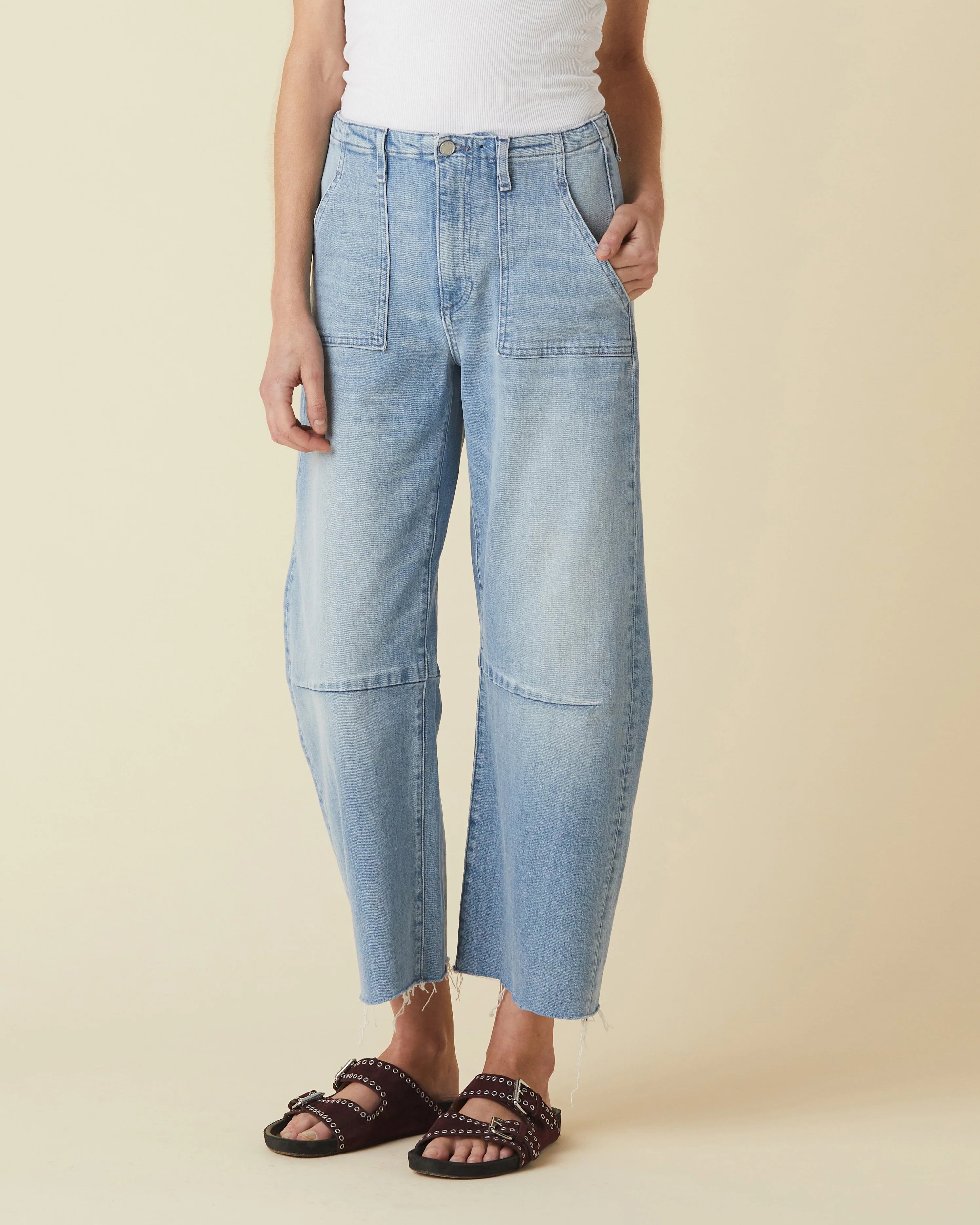 Utility Soft Barrel - Monterey by Le Jean — alternate view