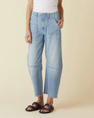 Utility Soft Barrel - Monterey by Le Jean — alternate view