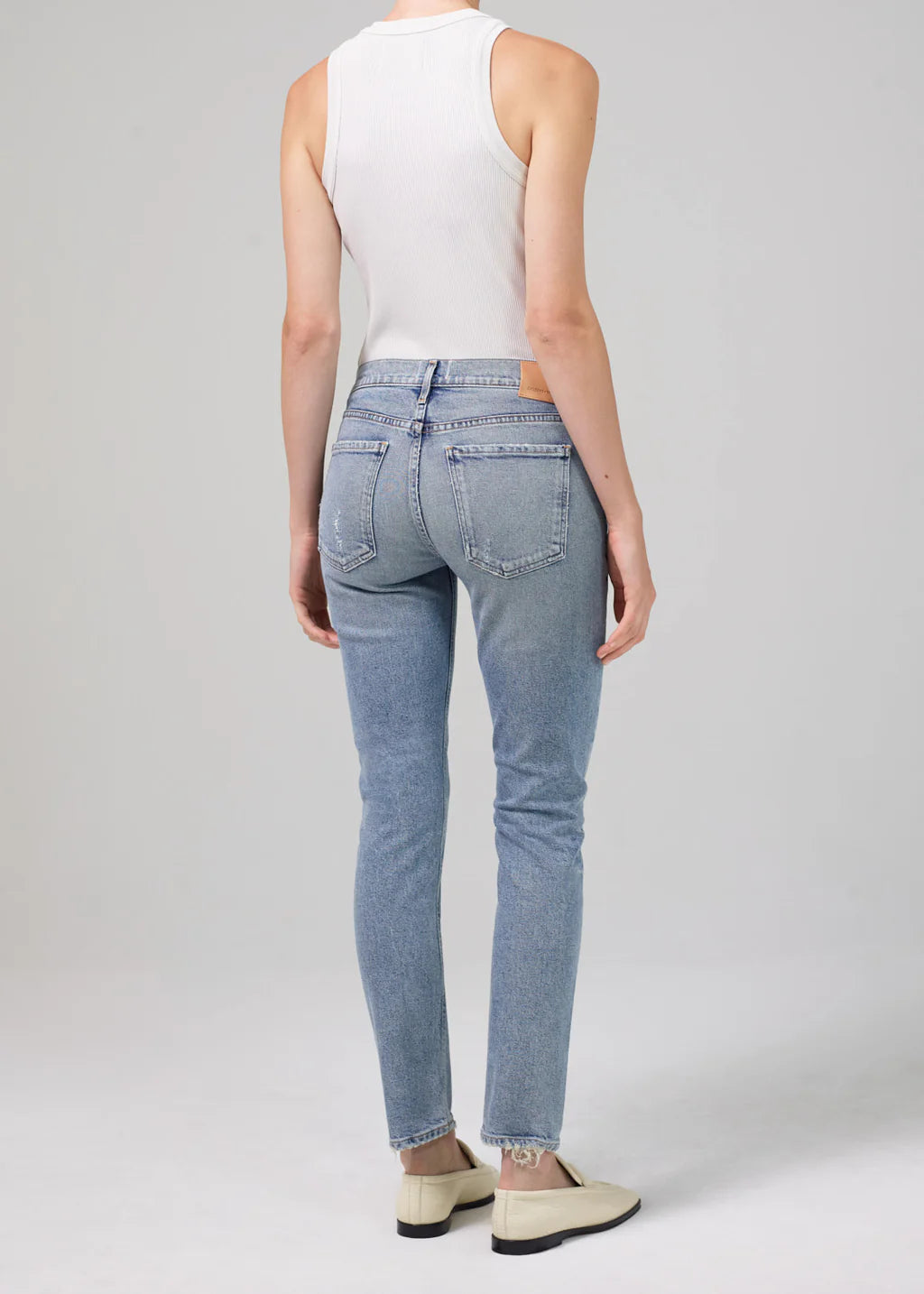 Inga Low Rise Slim Jean - Adorn by Citizens of Humanity — view 3
