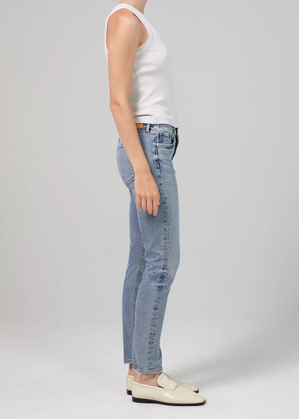 Inga Low Rise Slim Jean - Adorn by Citizens of Humanity — view 4