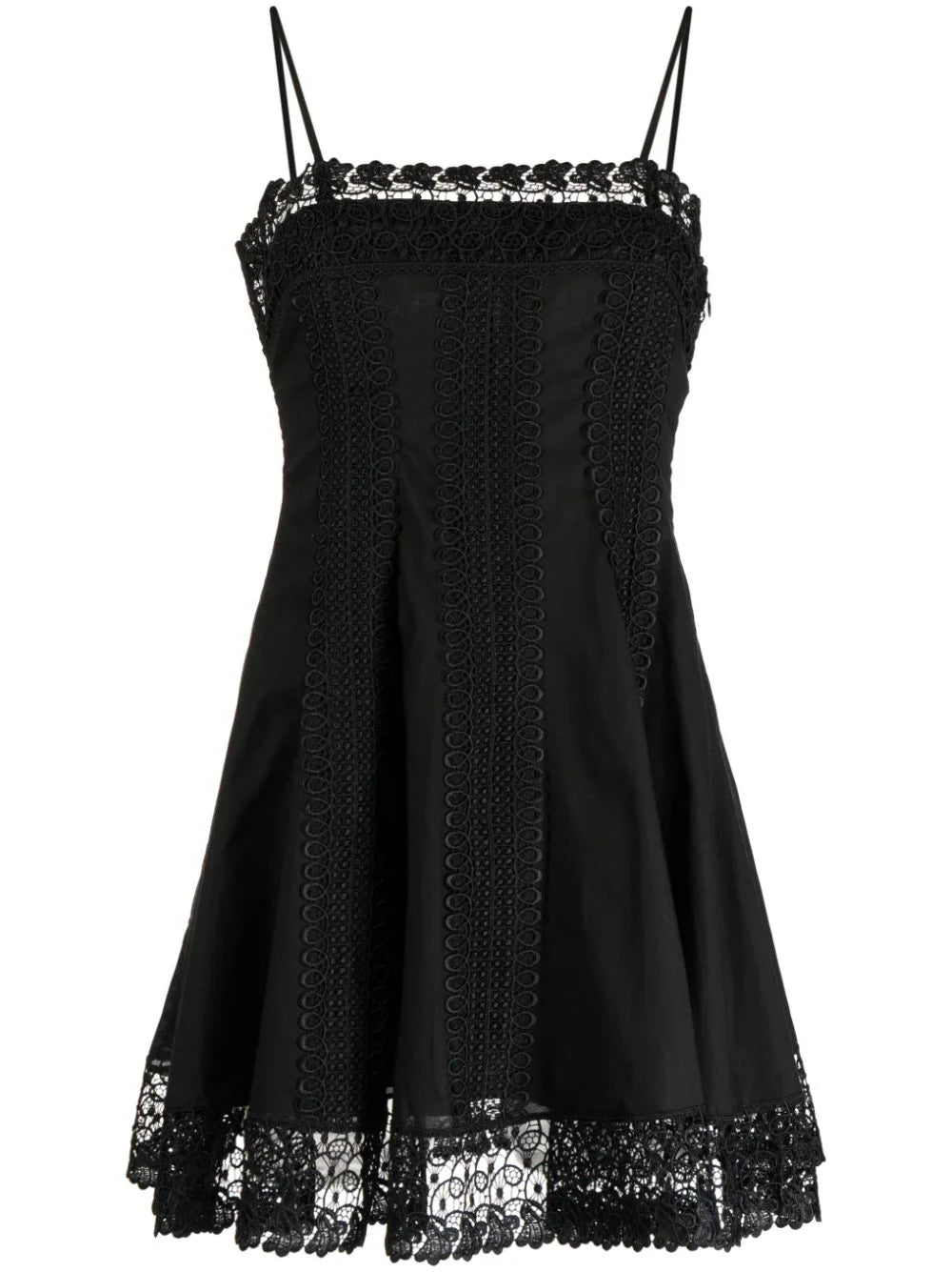 Ornella Short Dress - Black by Charo Ruiz — view 4