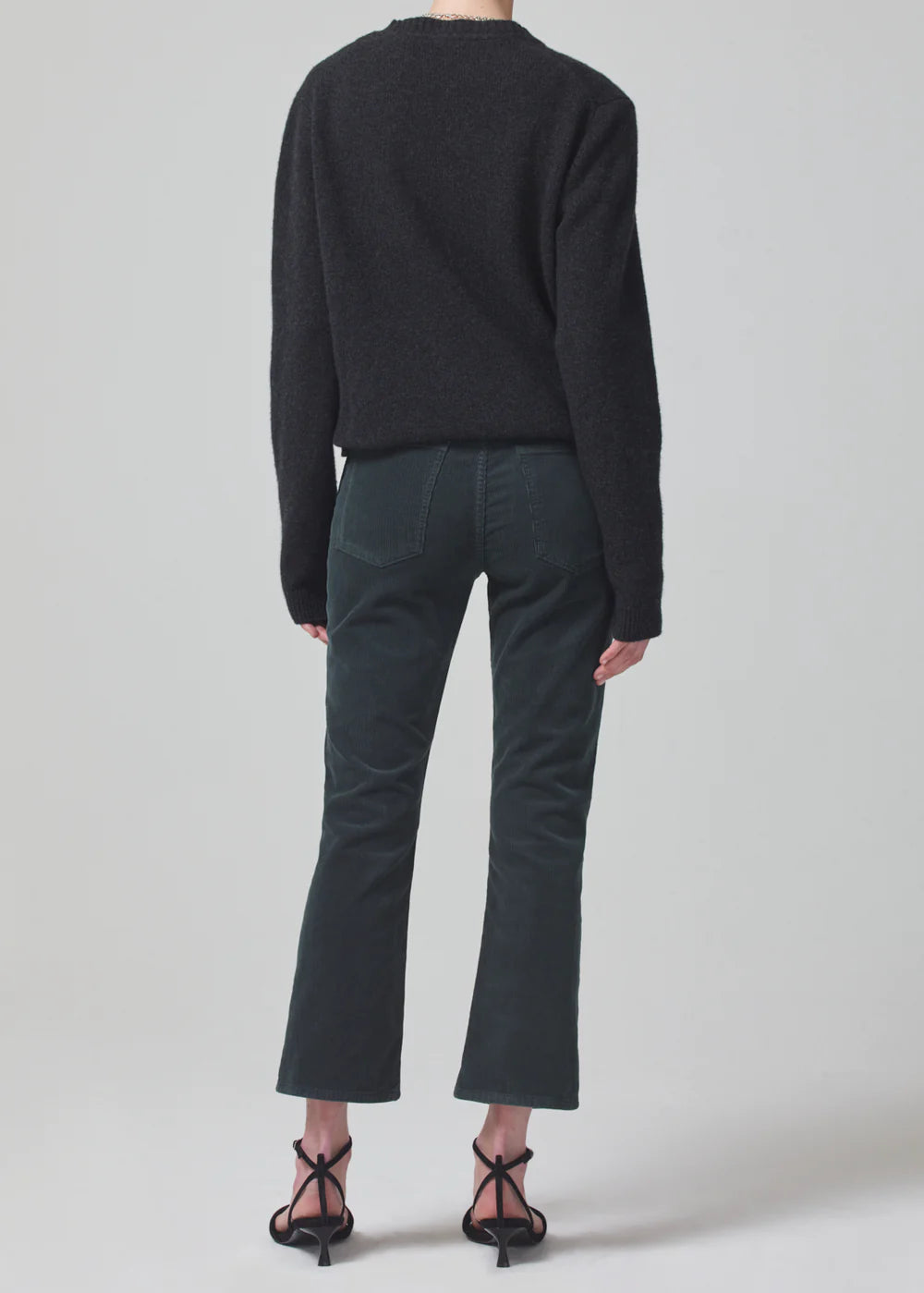 Isola Mid Rise Cropped Boot Corduroy - Subvert by Citizens of Humanity — view 5