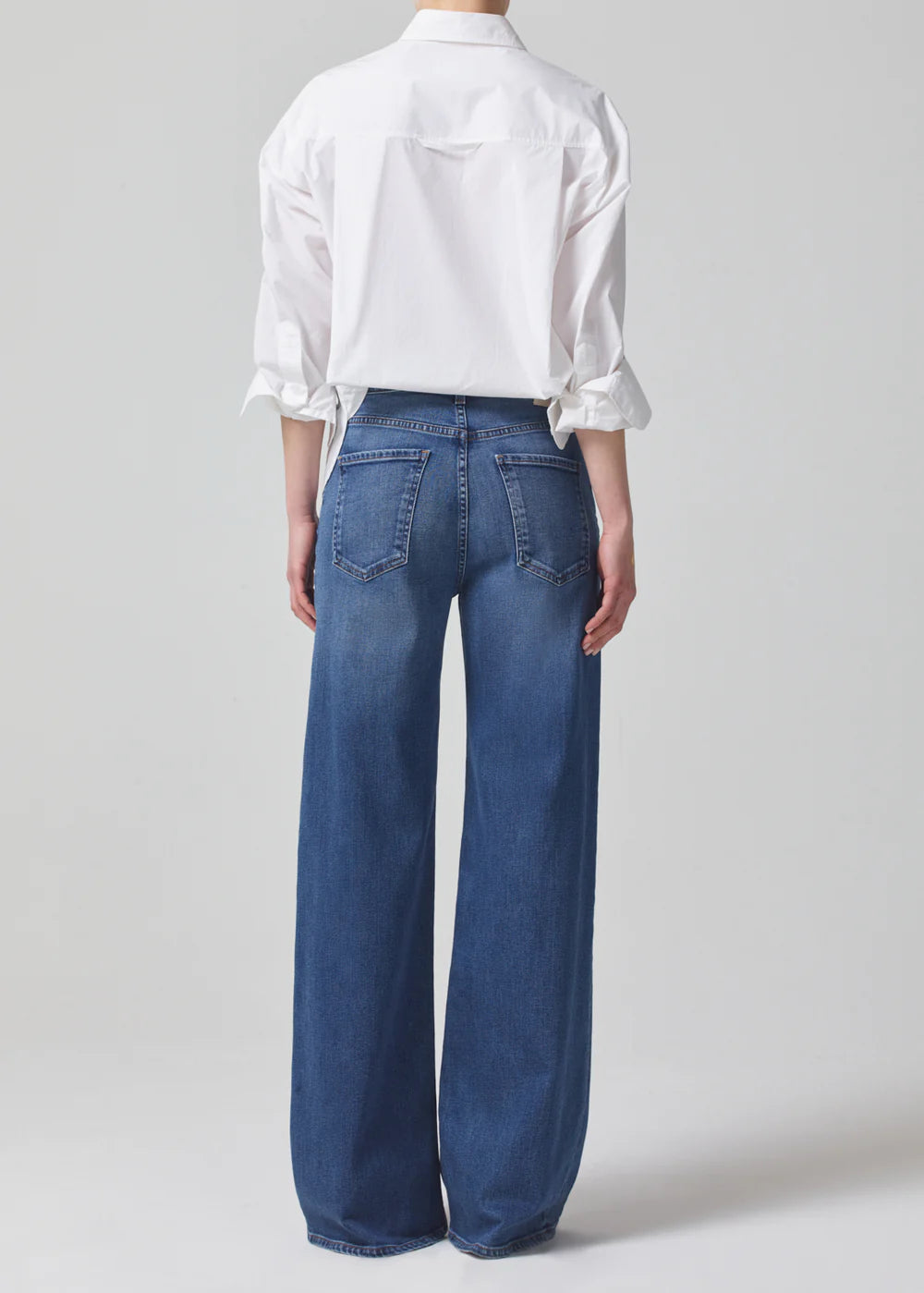 Loli Mid Rise Baggy - Palazzo by Citizens of Humanity — alternate view