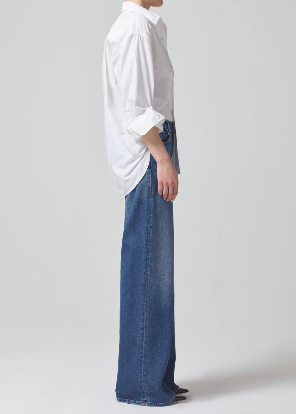 Loli Mid Rise Baggy - Palazzo by Citizens of Humanity — view 3