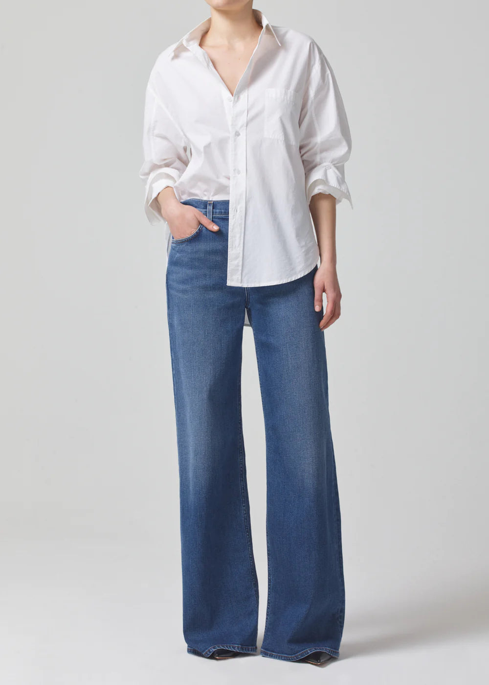 Loli Mid Rise Baggy - Palazzo by Citizens of Humanity | 25 South Boutiques