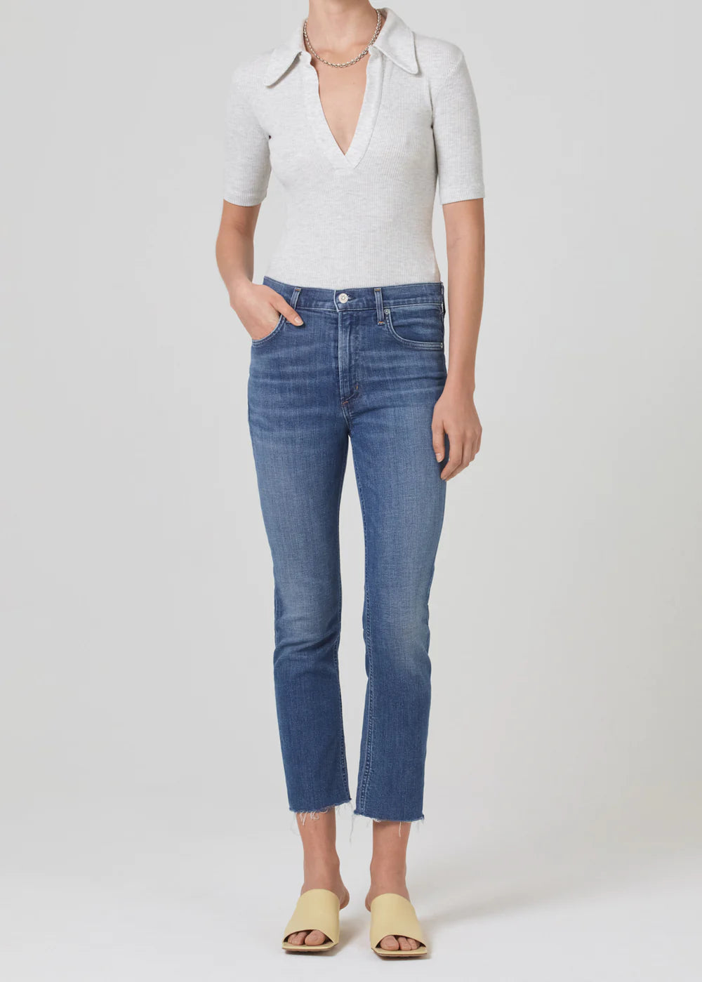 Isola Straight Crop - Lawless by Citizens of Humanity | 25 South Boutiques