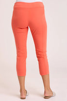 Jetter Crop Legging - Papaya by XCVI — view 3
