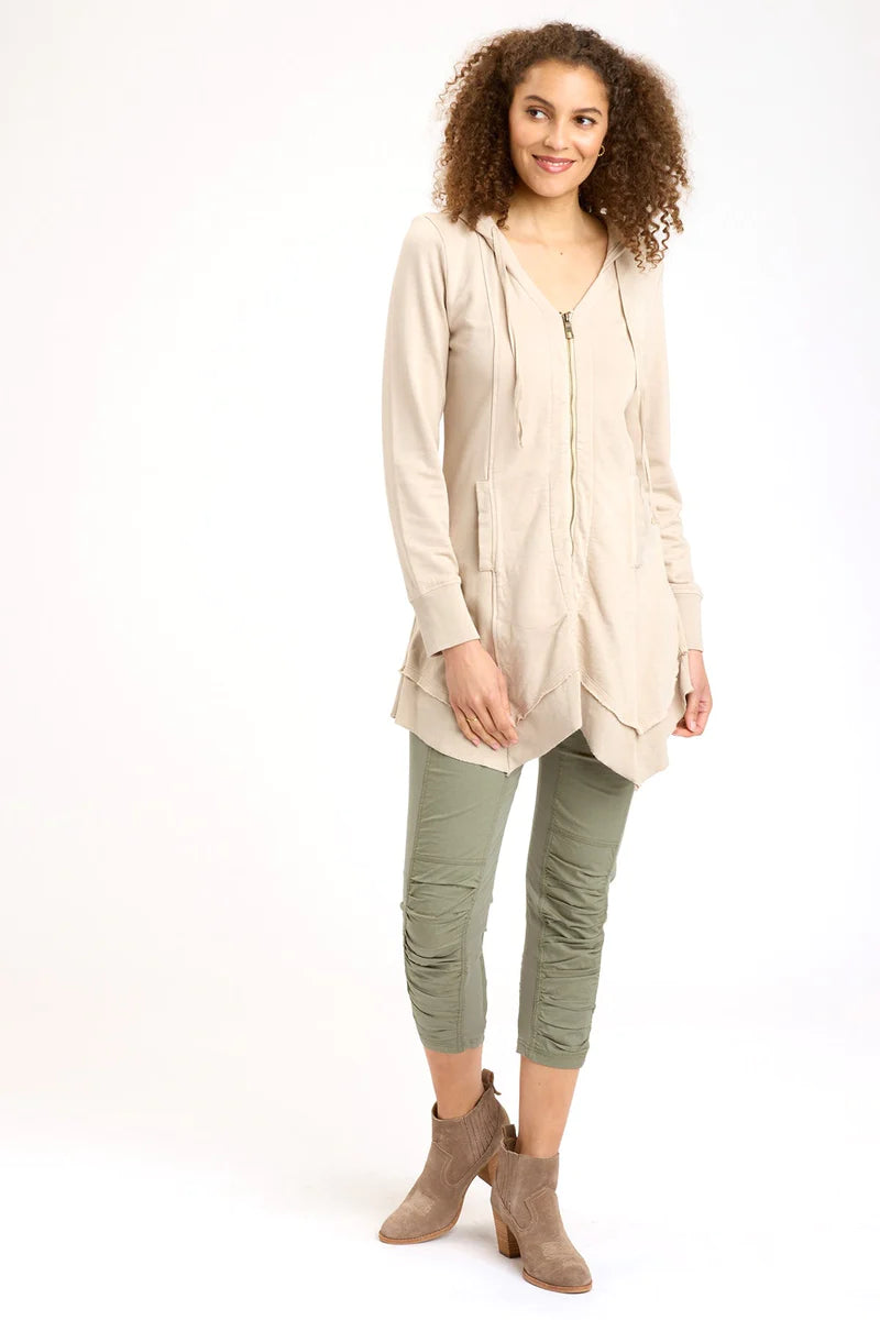 Jetter Crop Legging - Hillside by XCVI — view 4