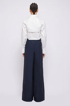 Nikolia Shirt - White by Jonathan Simkhai — view 5