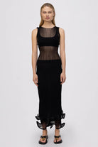 Oakley Tank - Black by Jonathan Simkhai — alternate view