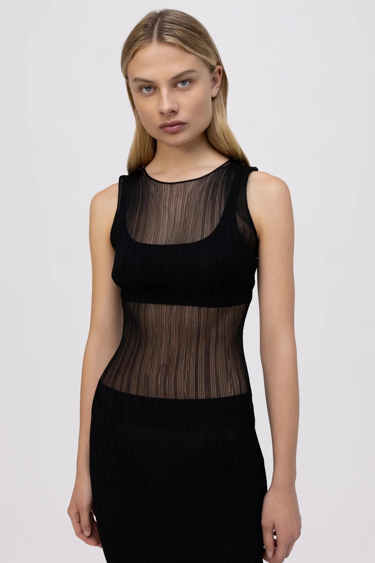 Oakley Tank - Black by Jonathan Simkhai | 25 South Boutiques