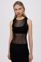 Oakley Tank - Black by Jonathan Simkhai | 25 South Boutiques
