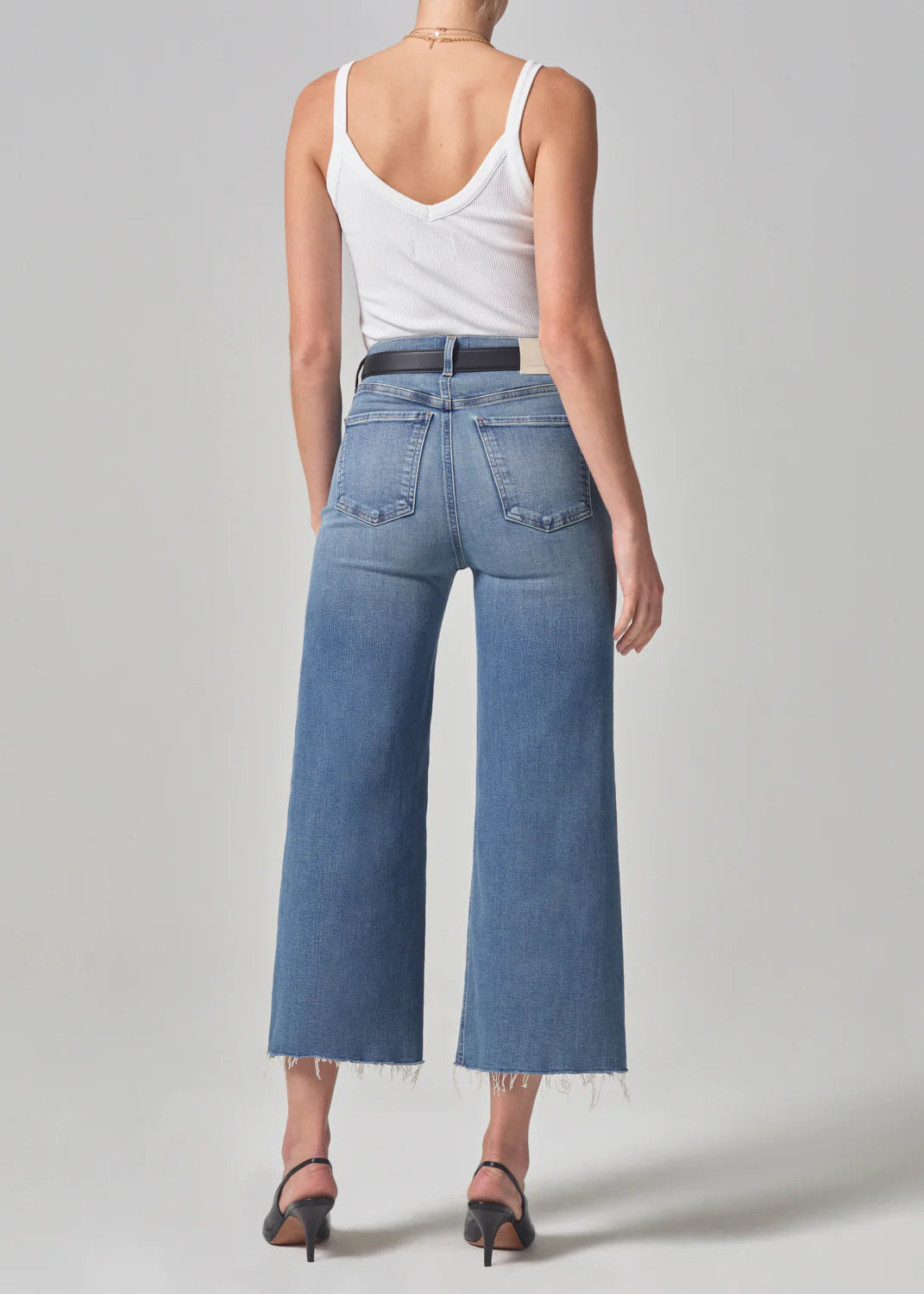 Lyra Crop Wide Leg - Abliss by Citizens of Humanity — view 4