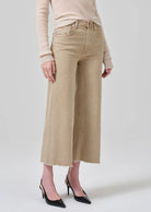 Lyra Crop Wide Leg - Porcini by Citizens of Humanity — alternate view