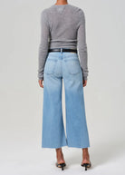 Lyra Crop Wide Leg - Belmont by Citizens of Humanity — view 3