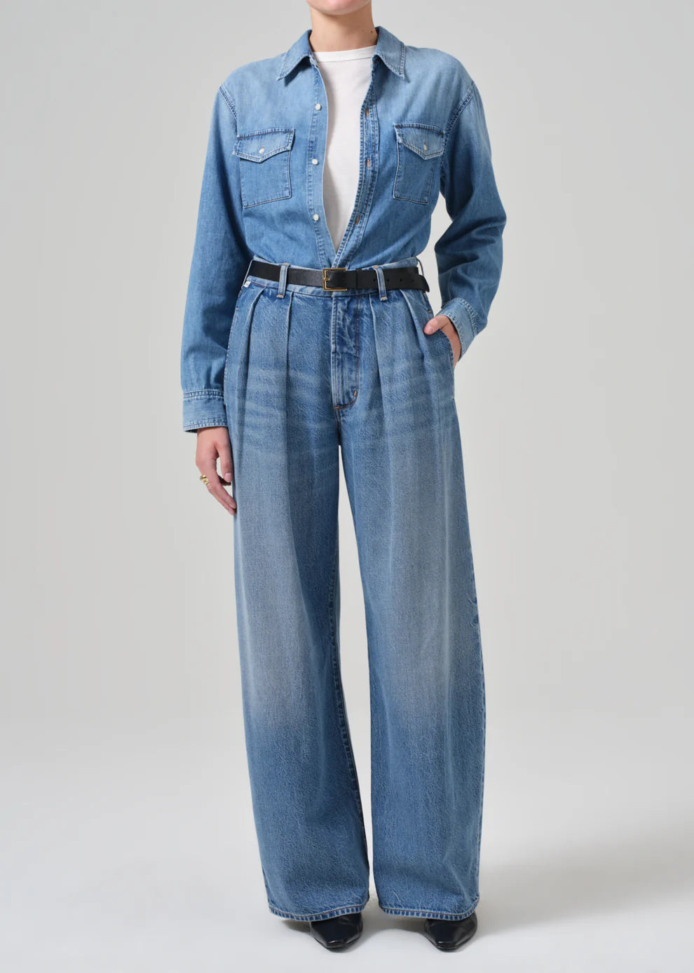 Petra Pleated Trouser - Nensi by Citizens of Humanity | 25 South Boutiques