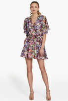 Lucretia Dress - Zahra Fleur Print by Amanda Uprichard | 25 South Boutiques