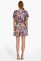 Lucretia Dress - Zahra Fleur Print by Amanda Uprichard — view 4
