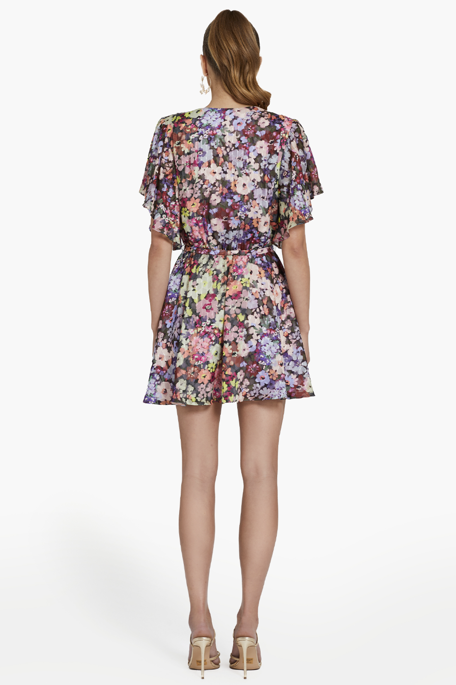 Lucretia Dress - Zahra Fleur Print by Amanda Uprichard — view 4