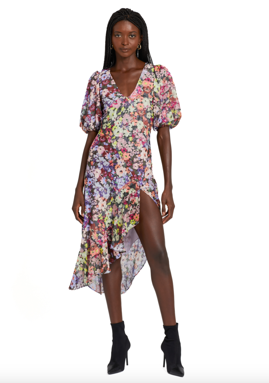 Glenna Dress - Zahra Fleur Print by Amanda Uprichard | 25 South Boutiques