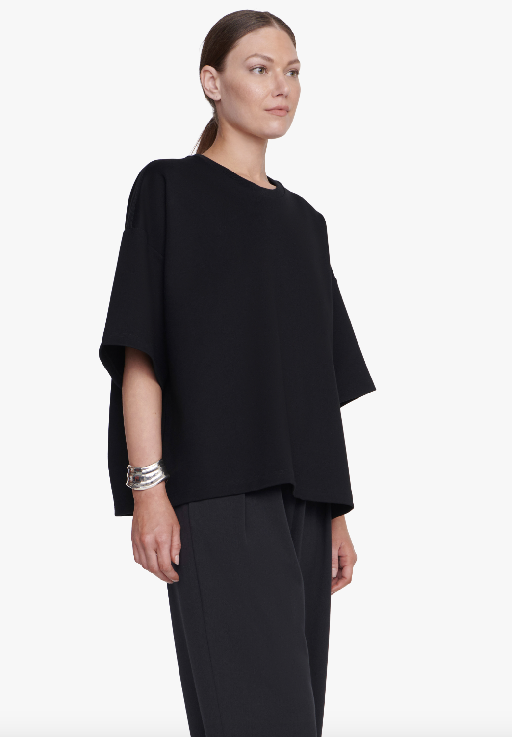Capsule Top - Black by STAUD — alternate view