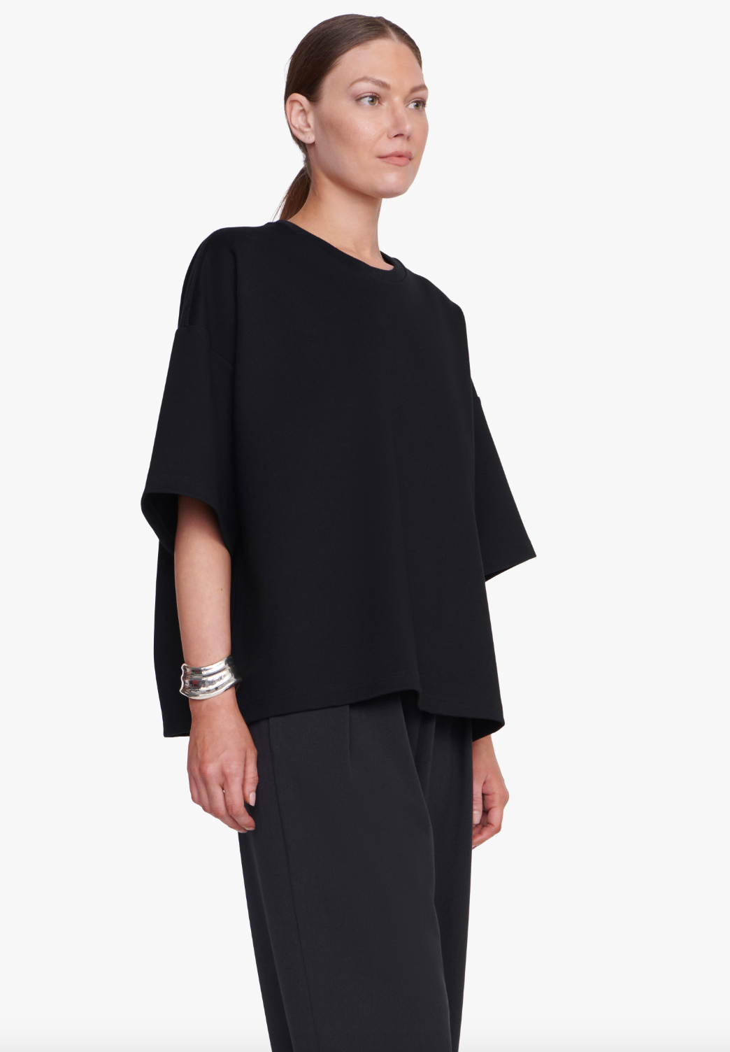 Capsule Top - Black by STAUD — alternate view