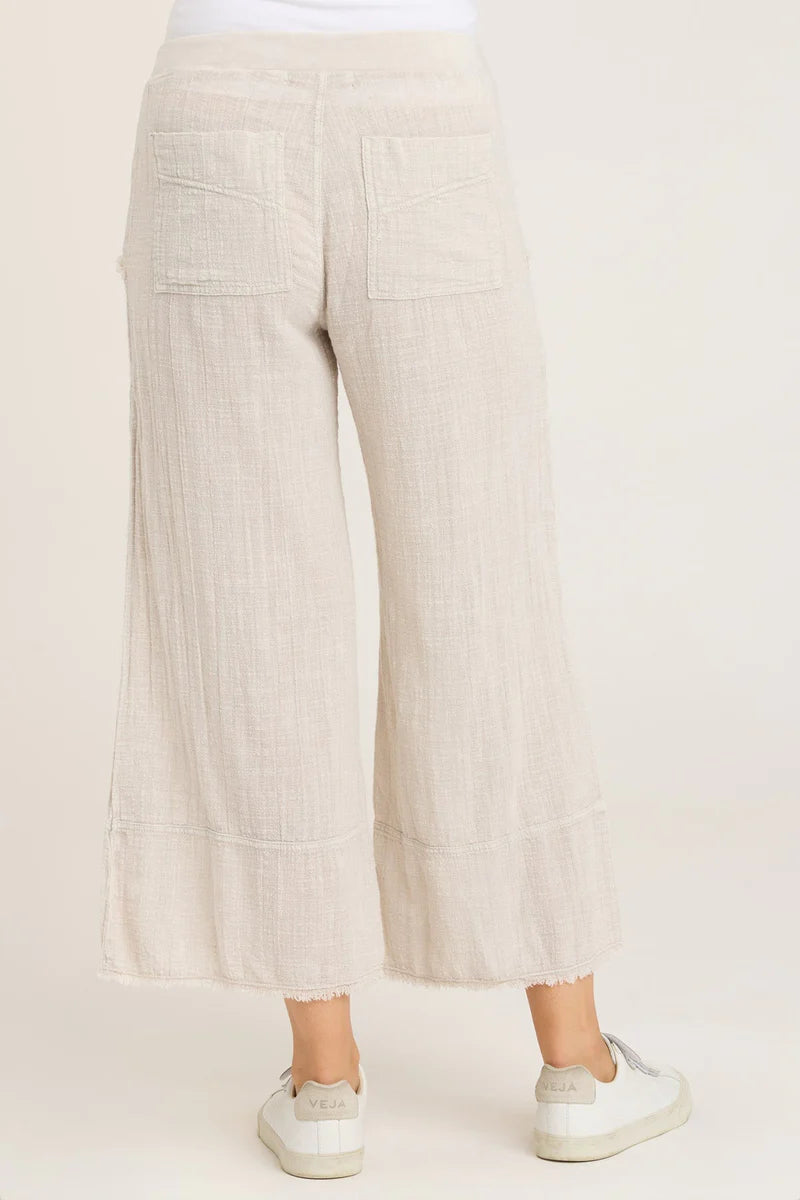 Ace Pant - Feirie Wash Whitecap by XCVI — view 3