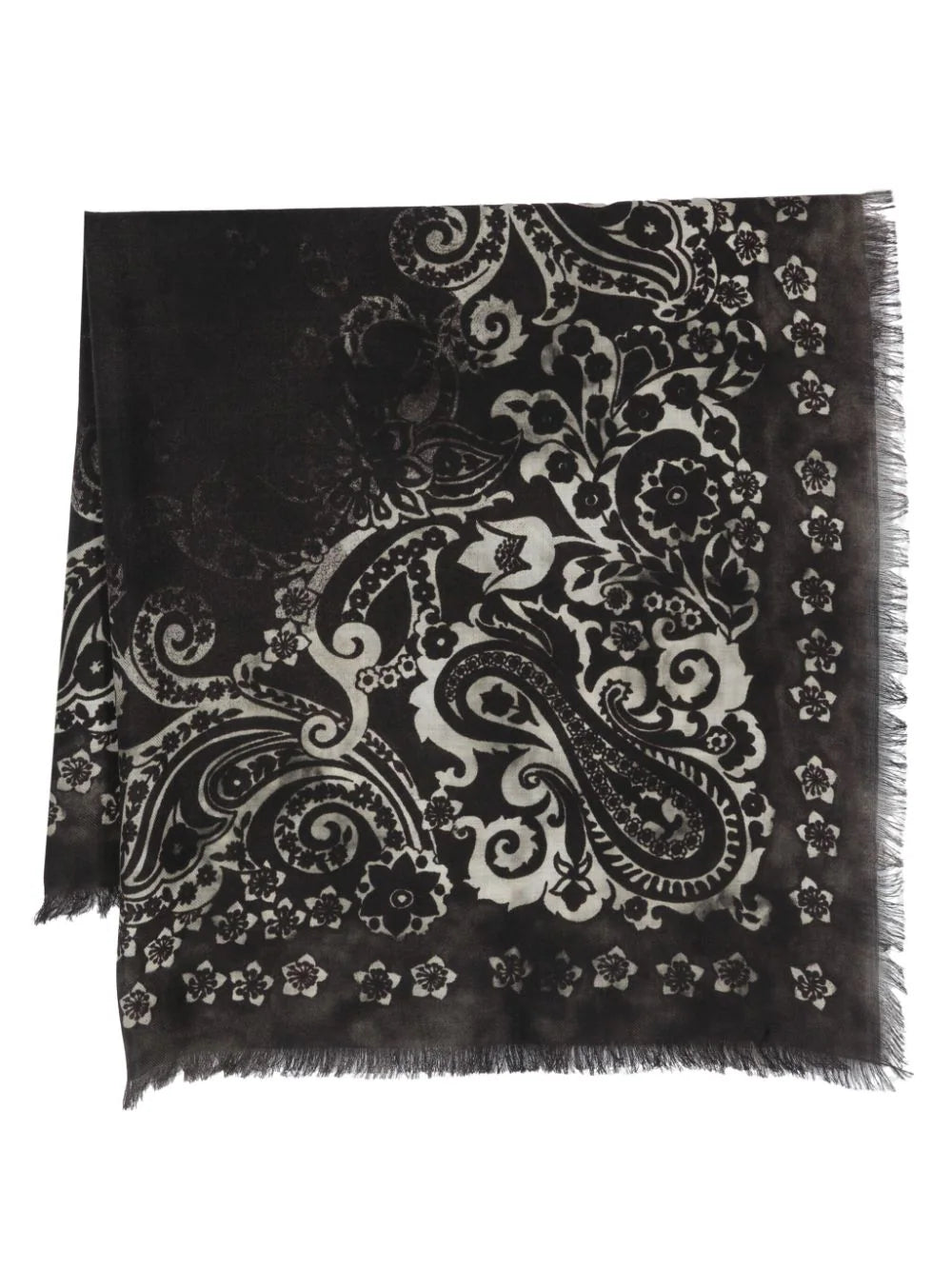 Frayed Wool Scarf - T.Moro by Giorgio Brato — alternate view