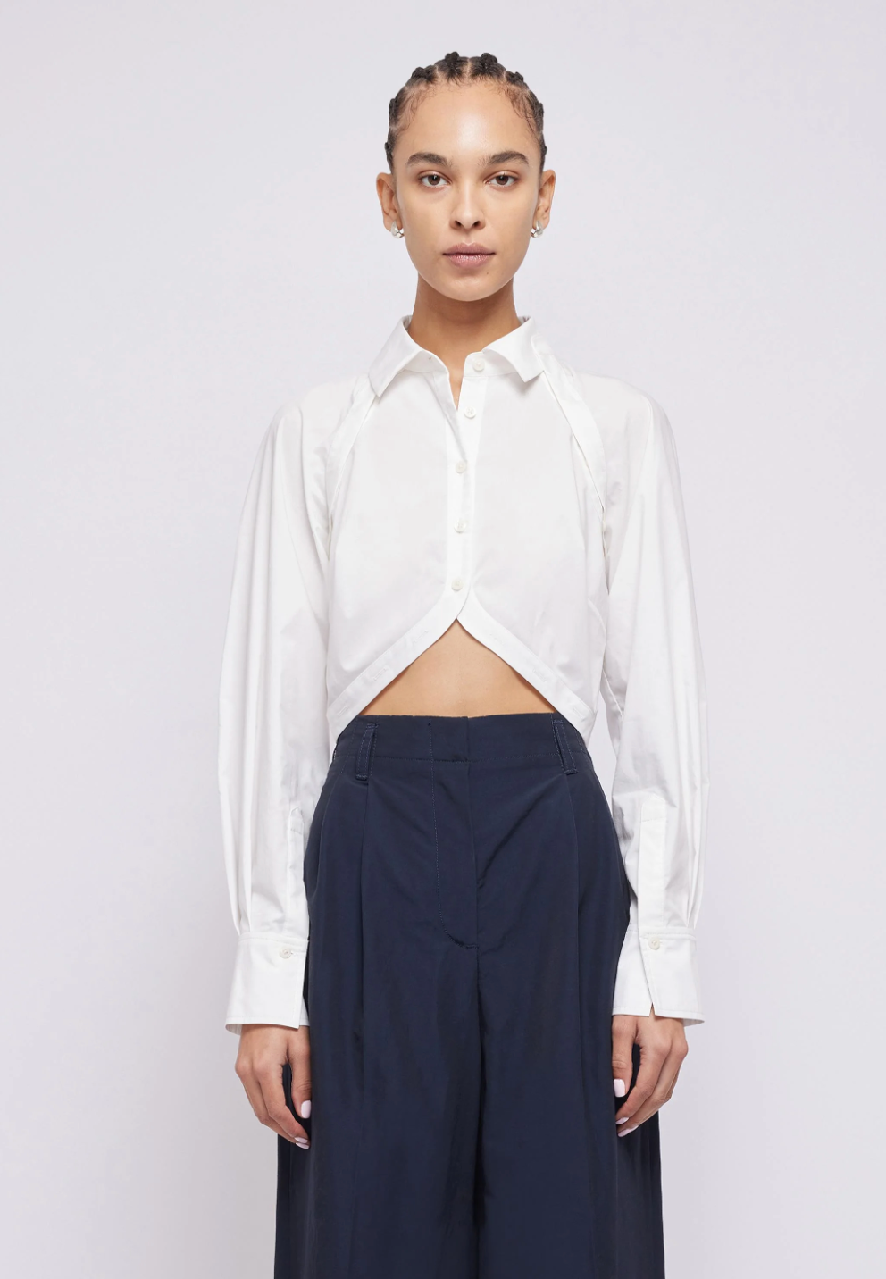 Nikolia Shirt - White by Jonathan Simkhai | 25 South Boutiques