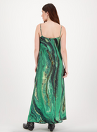 Martha Camisole Dress - Jade Gold by Me369 — view 3