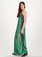 Martha Camisole Dress - Jade Gold by Me369 — alternate view
