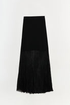 Gennie Knit Midi Skirt - Black by Jonathan Simkhai — view 3
