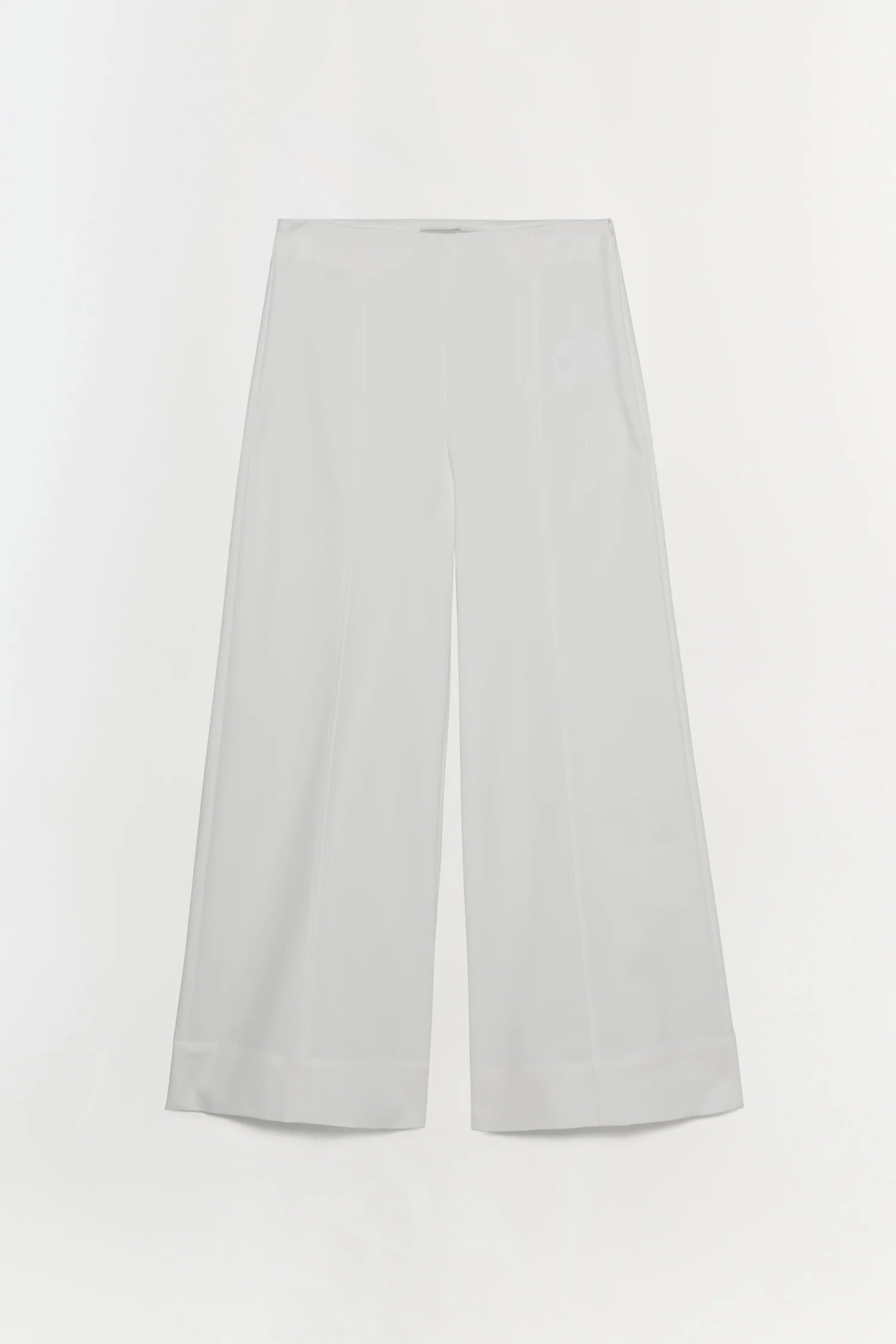 Kallin Cotton Cropped Pant - White by Jonathan Simkhai — view 4